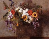 Diverse Flowers - 亨利·方丹·拉图尔